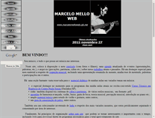 Tablet Screenshot of marcelomelloweb.net